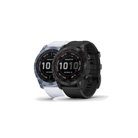 Reloj GPS Garmin Fenix 7 Zafiro Solar Titanio DLC (47mm)